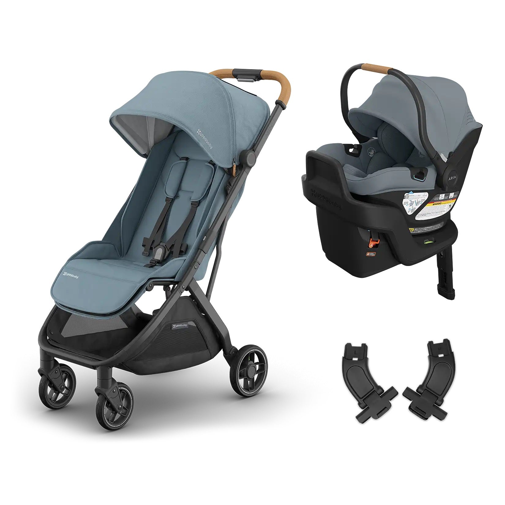 UPPAbaby MINU V3 + ARIA V2 Travel System in Callum