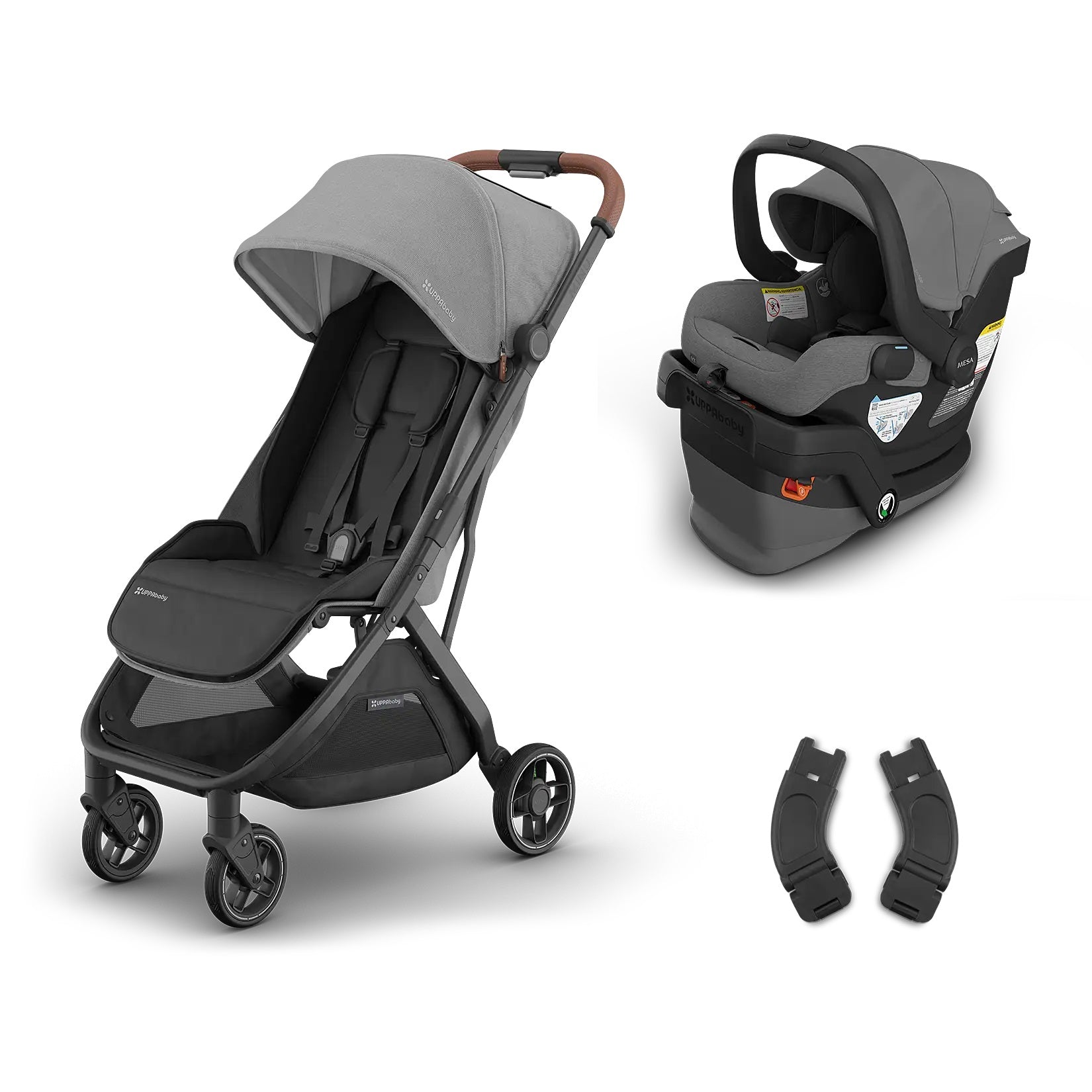 UPPAbaby MINU V3 + MESA V3 Travel System in Greyson