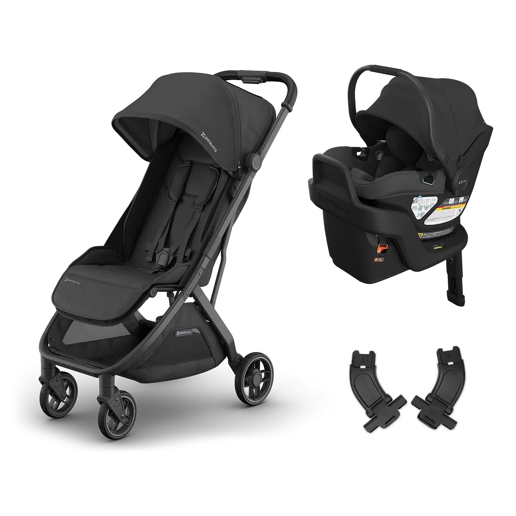 UPPAbaby MINU V3 + ARIA V2 Travel System in Jake