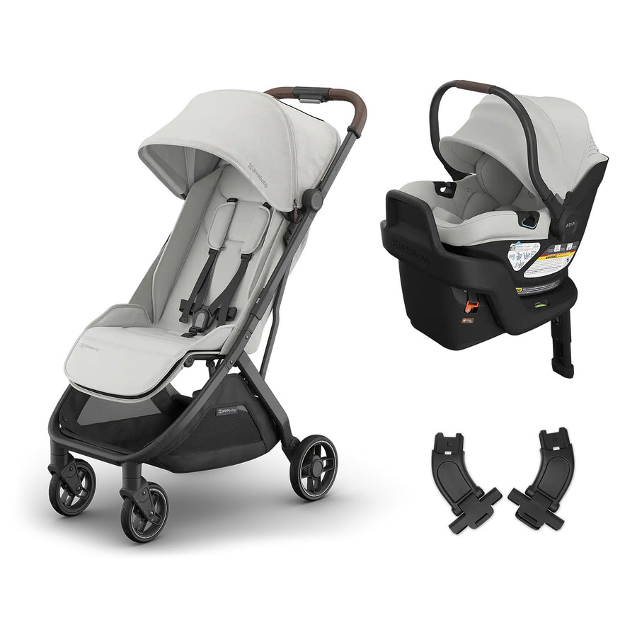 UPPAbaby MINU V3 + ARIA V2 Travel System in Savannah