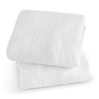 UPPAbaby REMI V2 Organic Cotton Mattress Covers, Set of 2