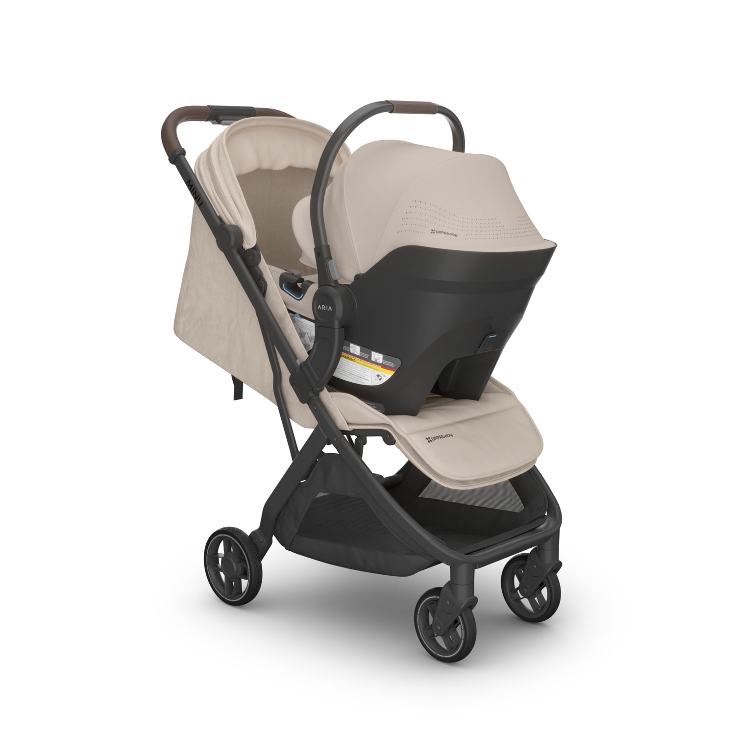 UPPAbaby MINU V3 + ARIA V2 Travel System in Ada