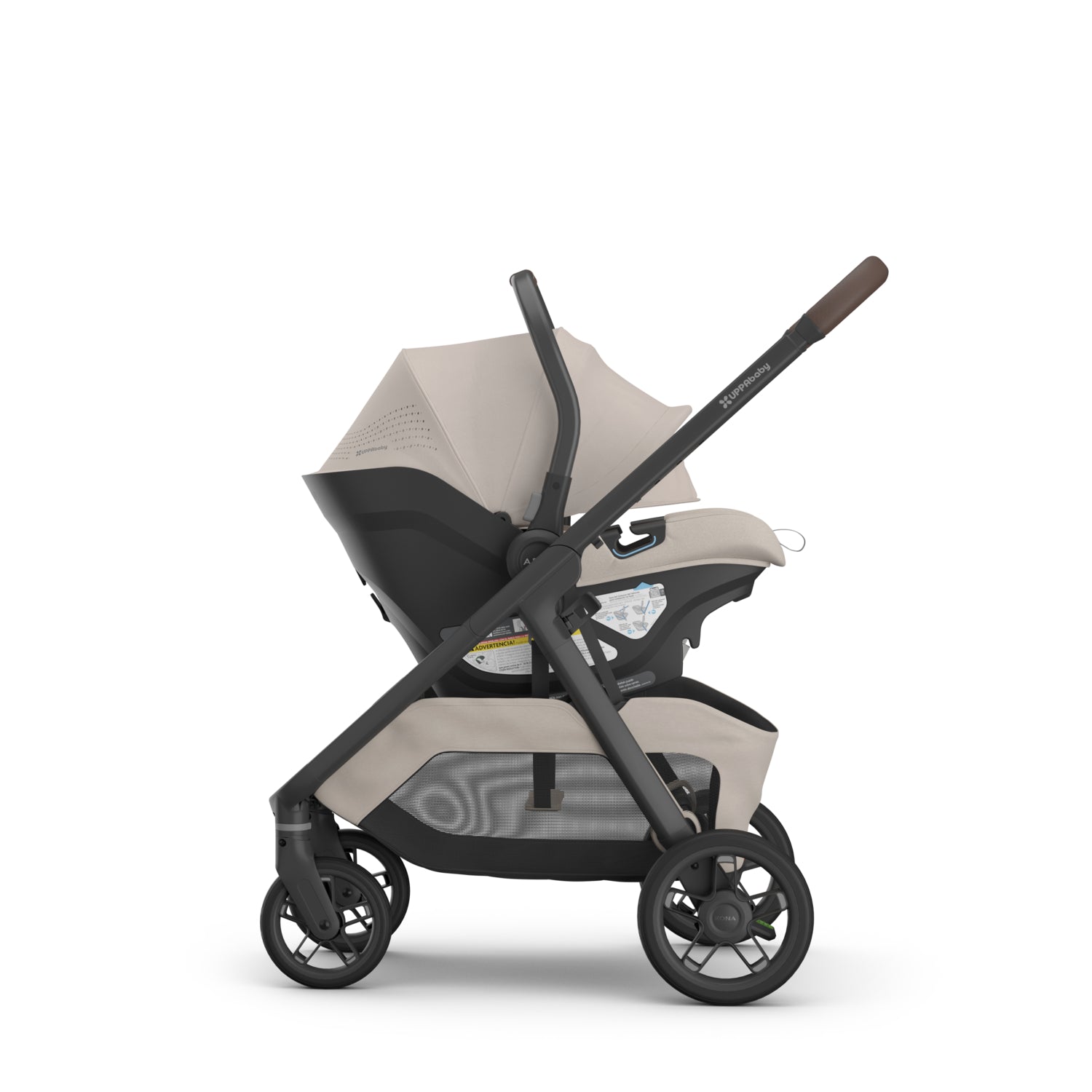 UPPAbaby KONA + ARIA V2 Travel System in Ada