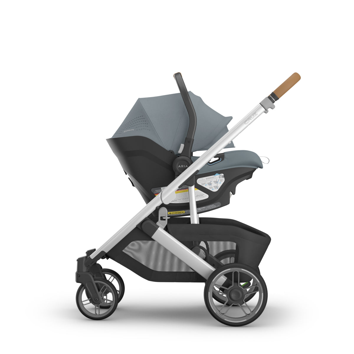 UPPAbaby CRUZ V3 + ARIA V2 Travel System in Callum