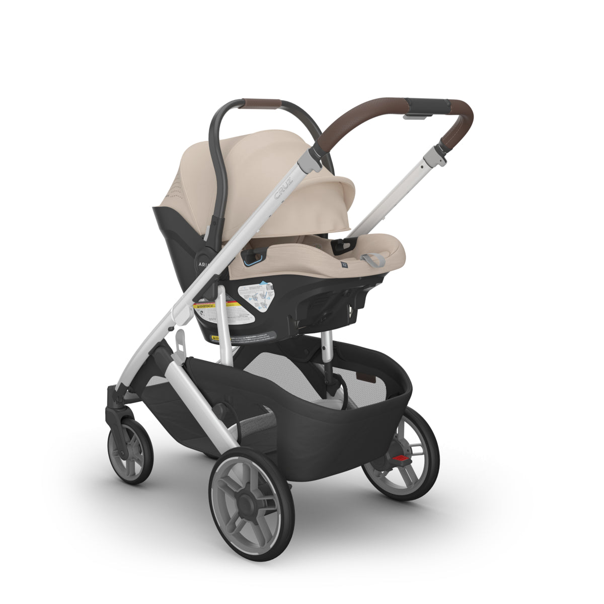 UPPAbaby CRUZ V3 + ARIA V2 Travel System in Declan