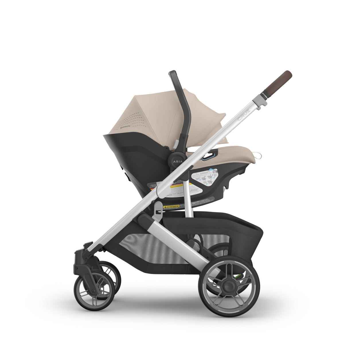 UPPAbaby CRUZ V3 + ARIA V2 Travel System in Declan