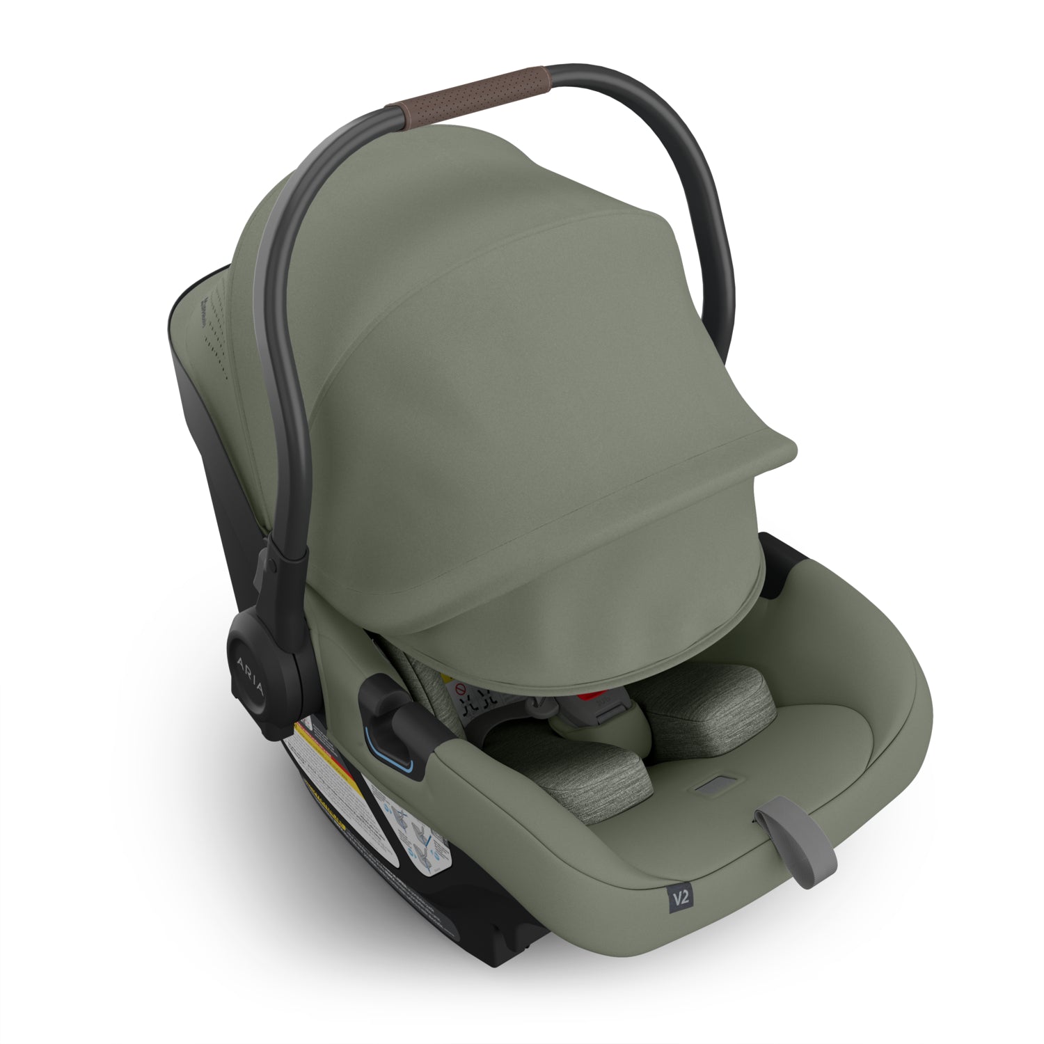 UPPAbaby MINU V3 + ARIA V2 Travel System in Evelyn