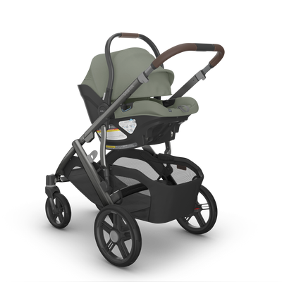 UPPAbaby VISTA V3 + ARIA V2 Travel System in Evelyn