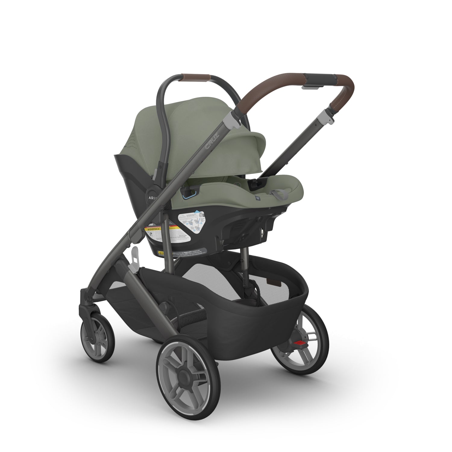 uppababy indonesia UPPAbaby CRUZ V3 + ARIA V2 Travel System
