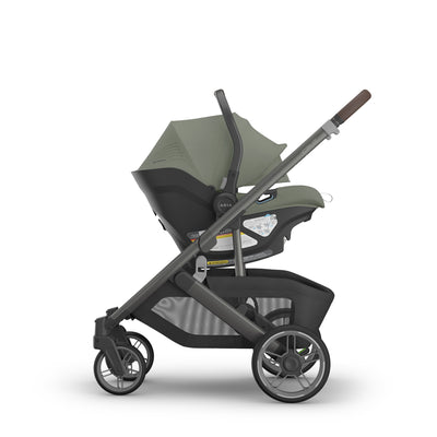 UPPAbaby CRUZ V3 + ARIA V2 Travel System in Evelyn