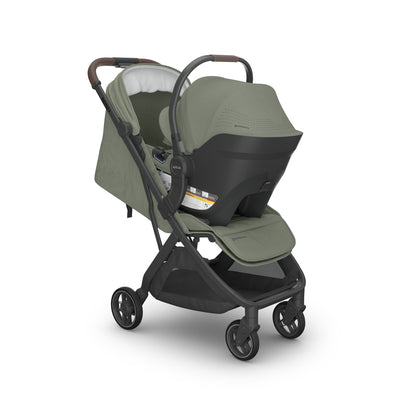 UPPAbaby MINU V3 + ARIA V2 Travel System in Evelyn