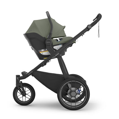 UPPAbaby Ridge® V2 + Aria® V2 Travel System in Evelyn