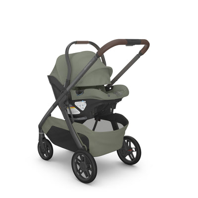 UPPAbaby KONA + ARIA V2 Travel System in Evelyn