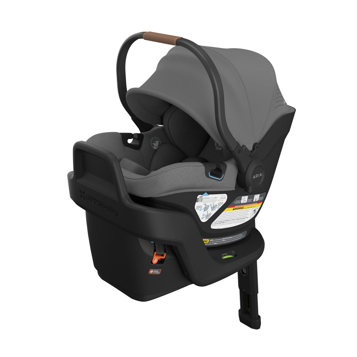 UPPAbaby MINU V3 + ARIA V2 Travel System in Greyson