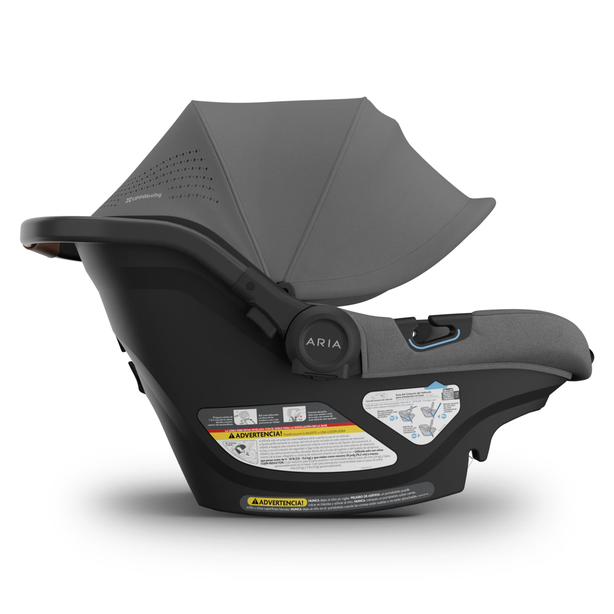 UPPAbaby ARIA V2 Infant Car Seat in Greyson