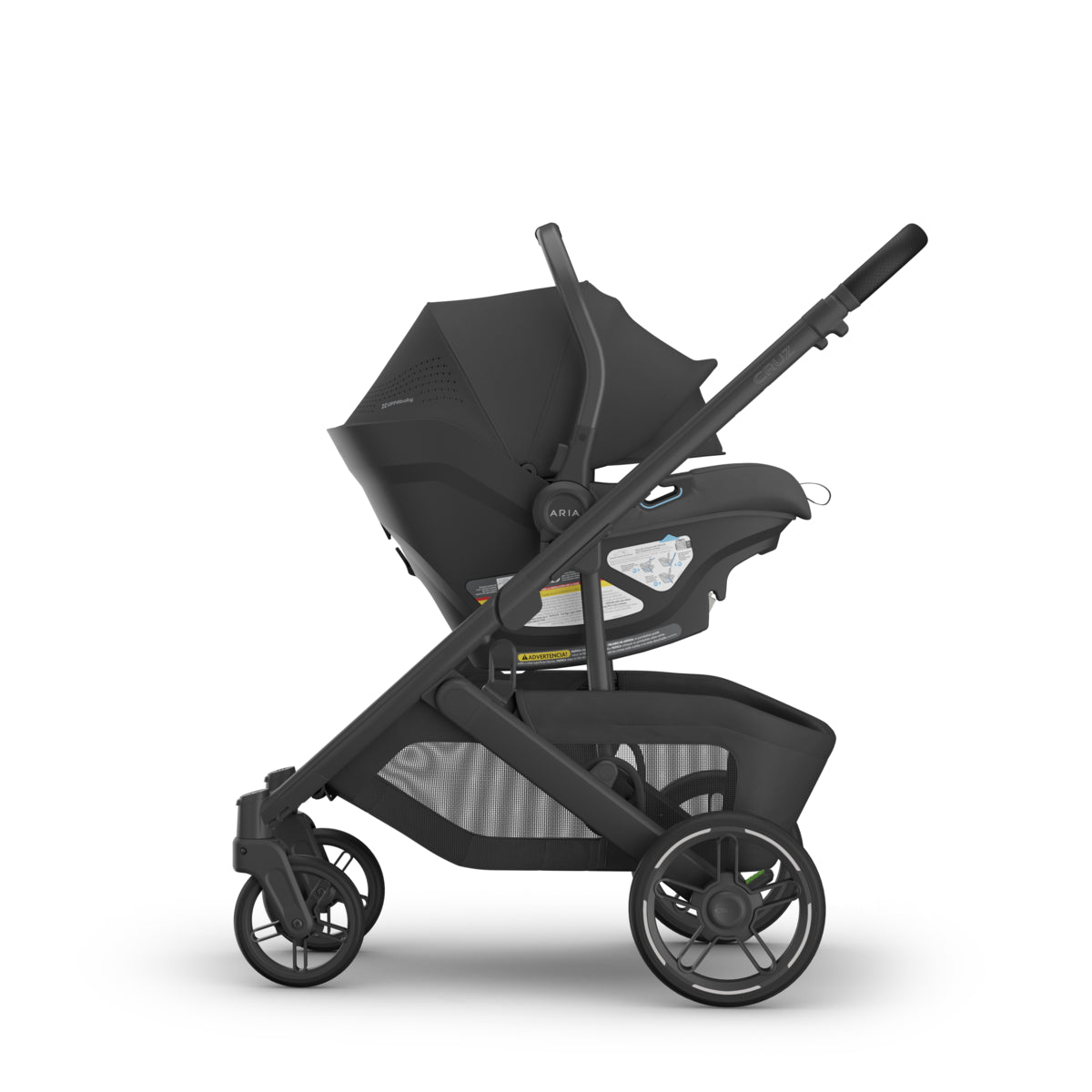 UPPAbaby CRUZ V3 + ARIA V2 Travel System in Jake