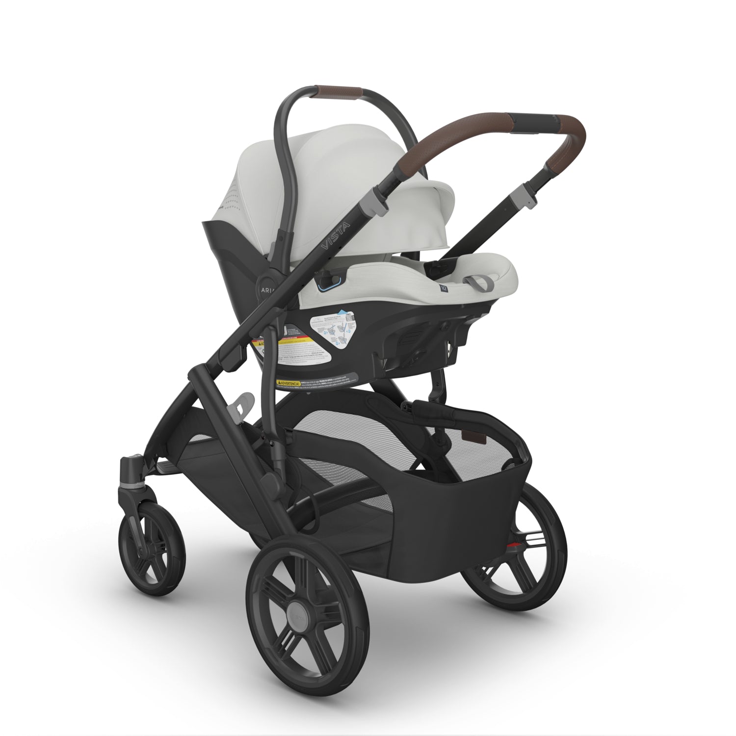 UPPAbaby VISTA V3 + ARIA V2 Travel System in Savannah