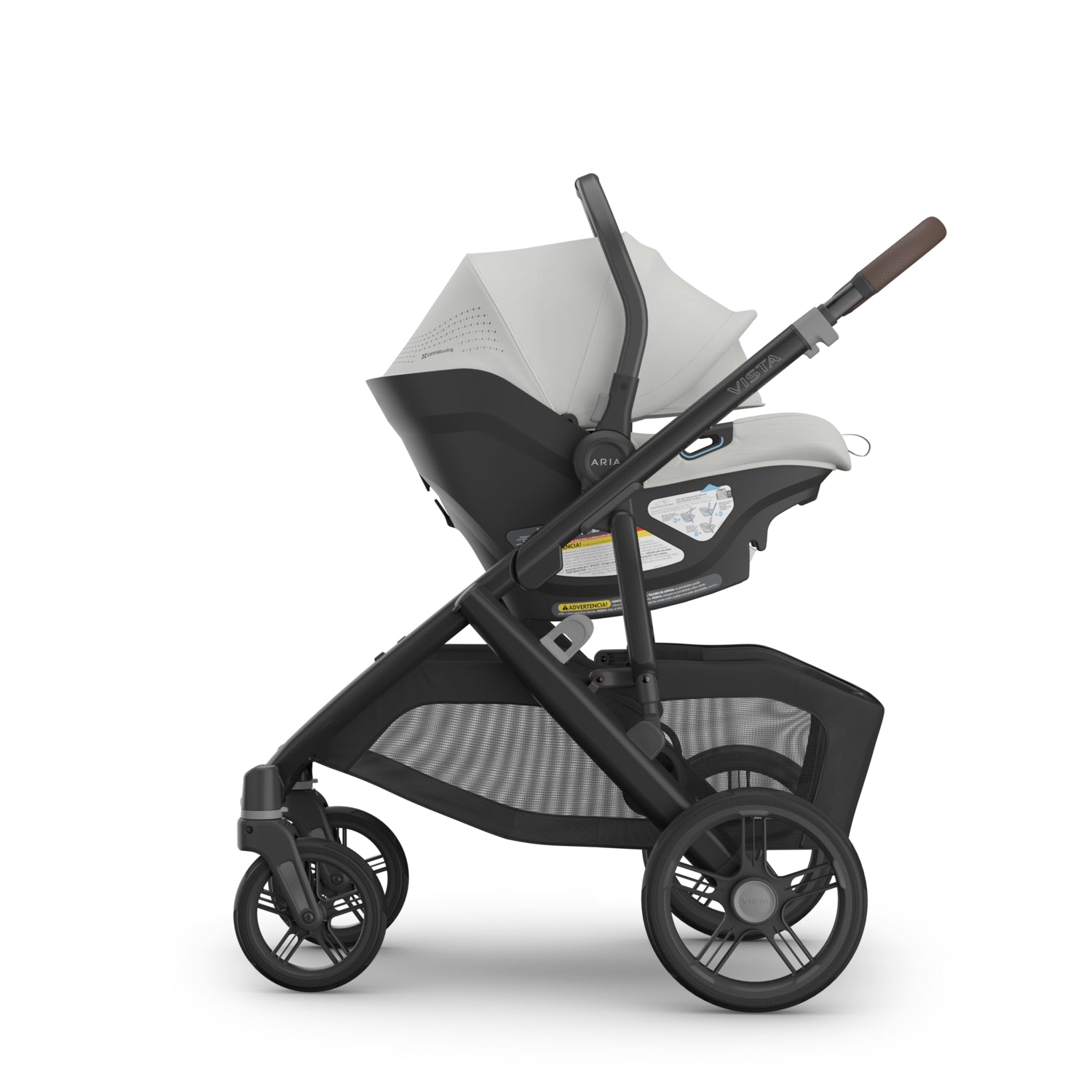 UPPAbaby VISTA V3 + ARIA V2 Travel System in Savannah