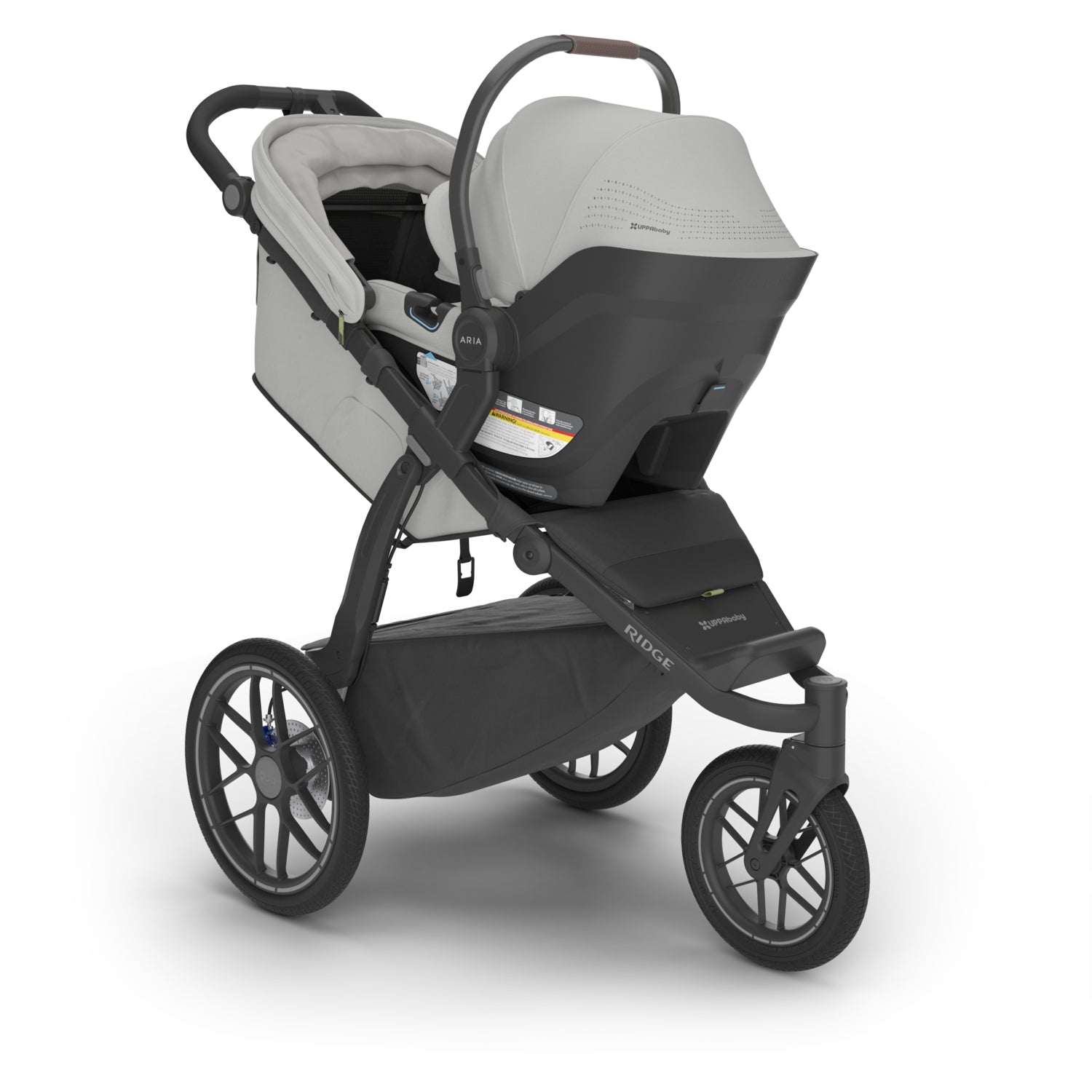 UPPAbaby Ridge® V2 + Aria® V2 Travel System in Savannah