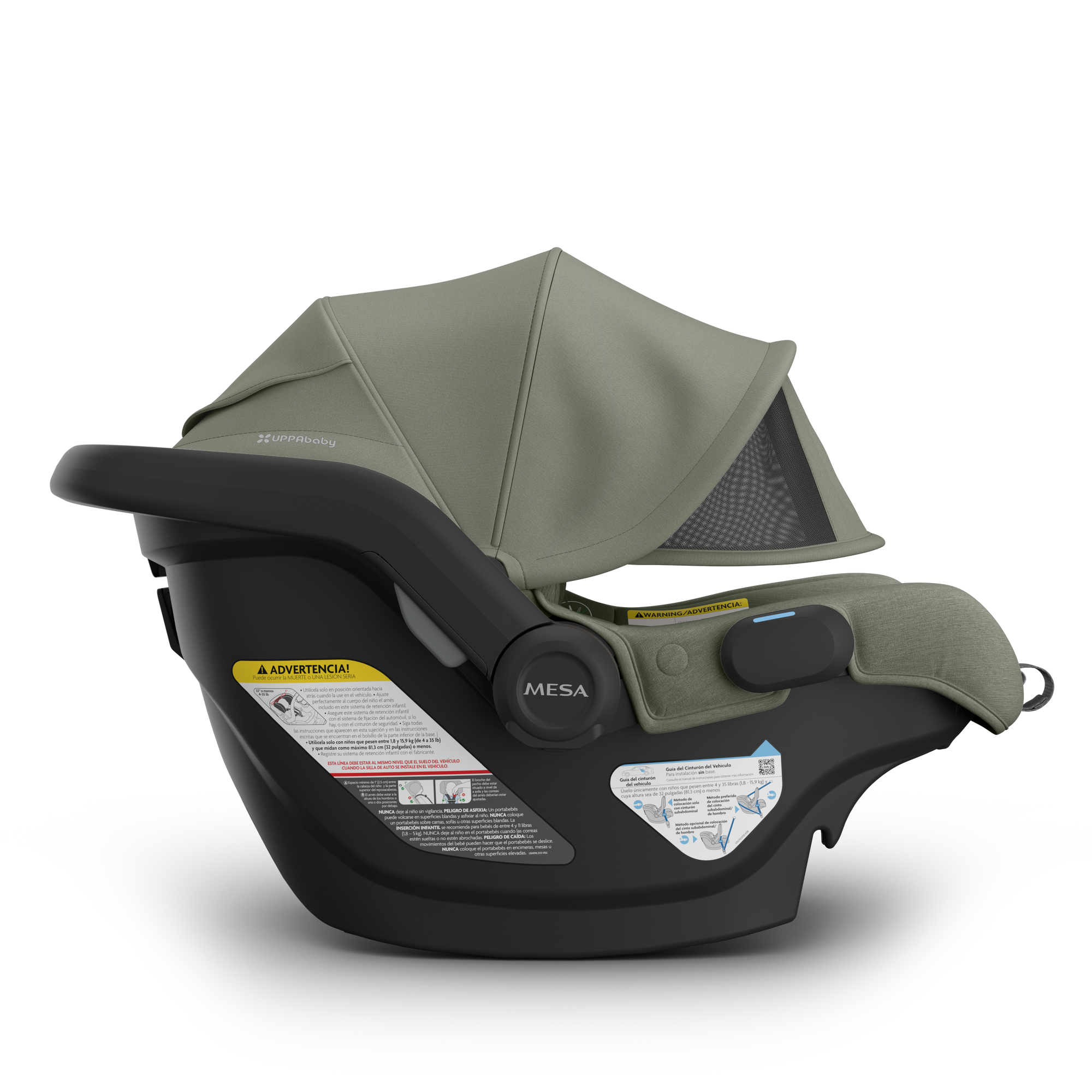 UPPAbaby Ridge® V2 + Mesa® V3 Travel System in Evelyn