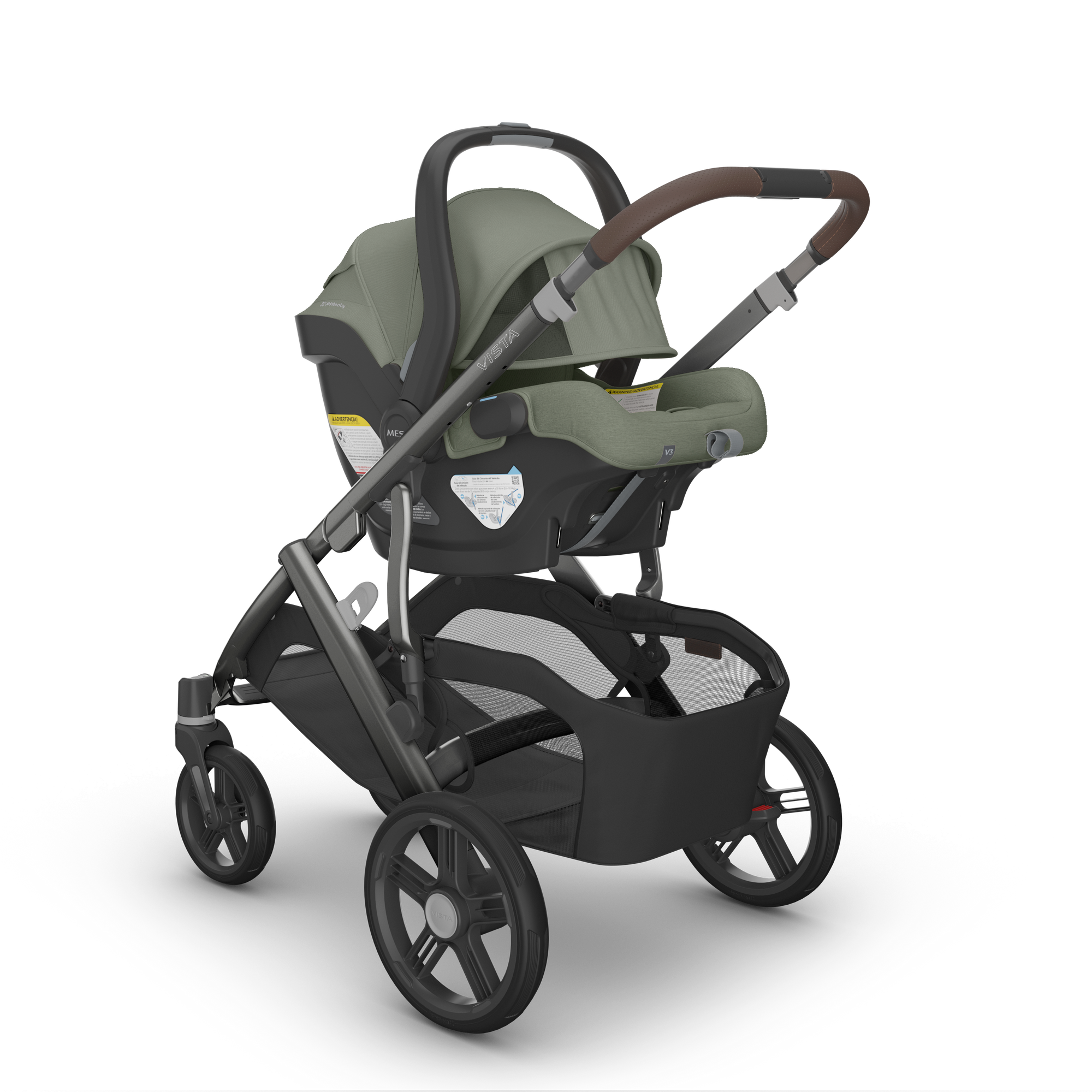 UPPAbaby VISTA V3 + MESA V3 Bundle in Evelyn