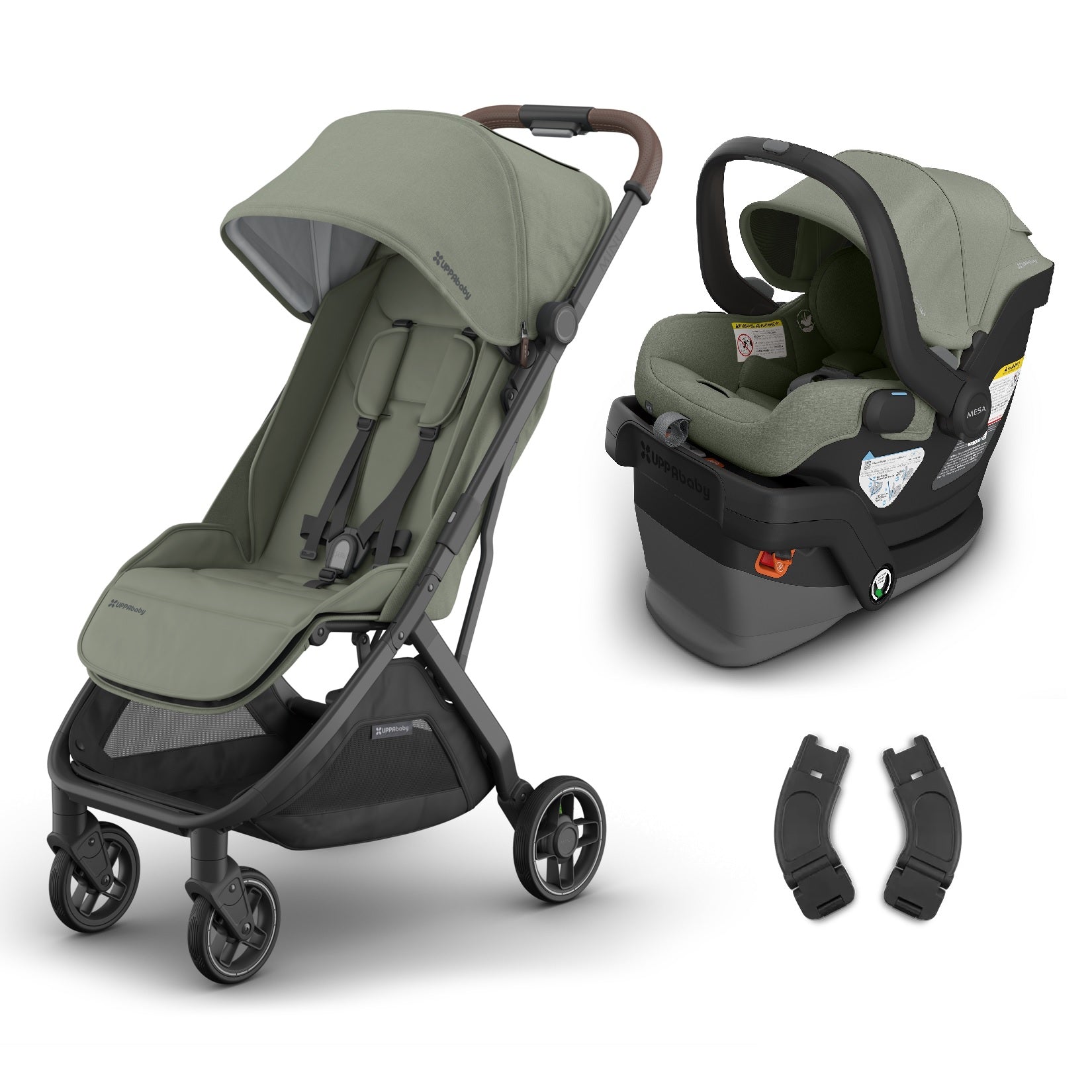 UPPAbaby MINU V3 + MESA V3 Travel System in Evelyn