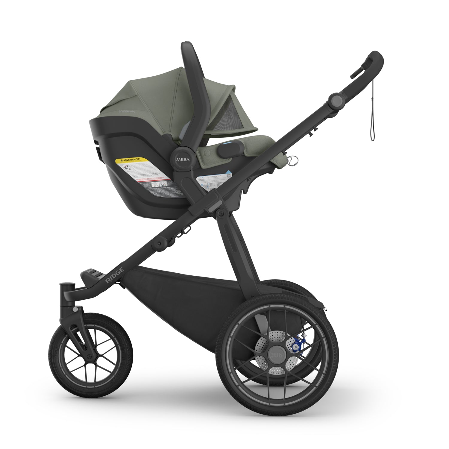 UPPAbaby Ridge® V2 + Mesa® V3 Travel System in Evelyn