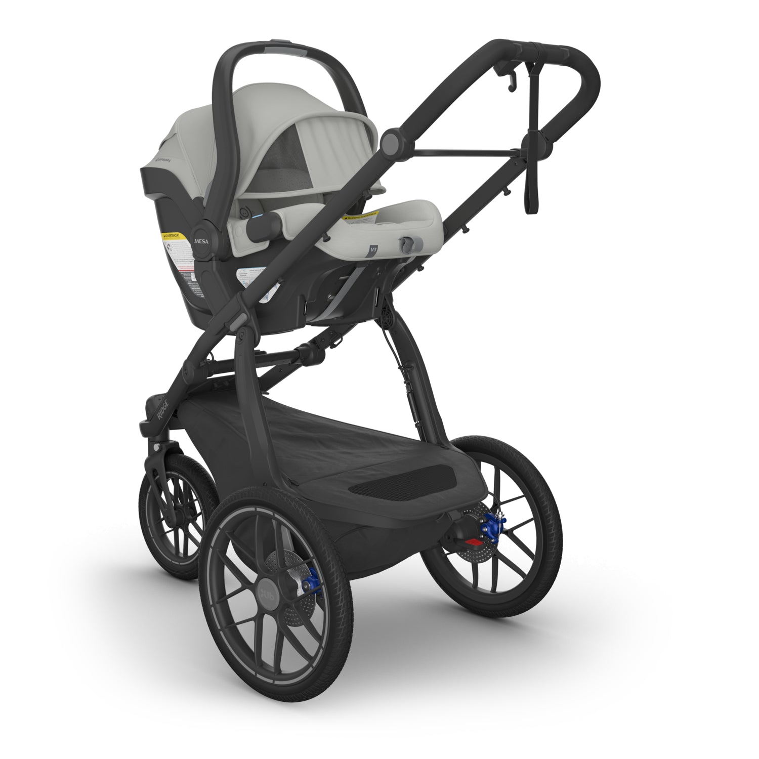 UPPAbaby Ridge® V2 + Mesa® V3 Travel System in Savannah