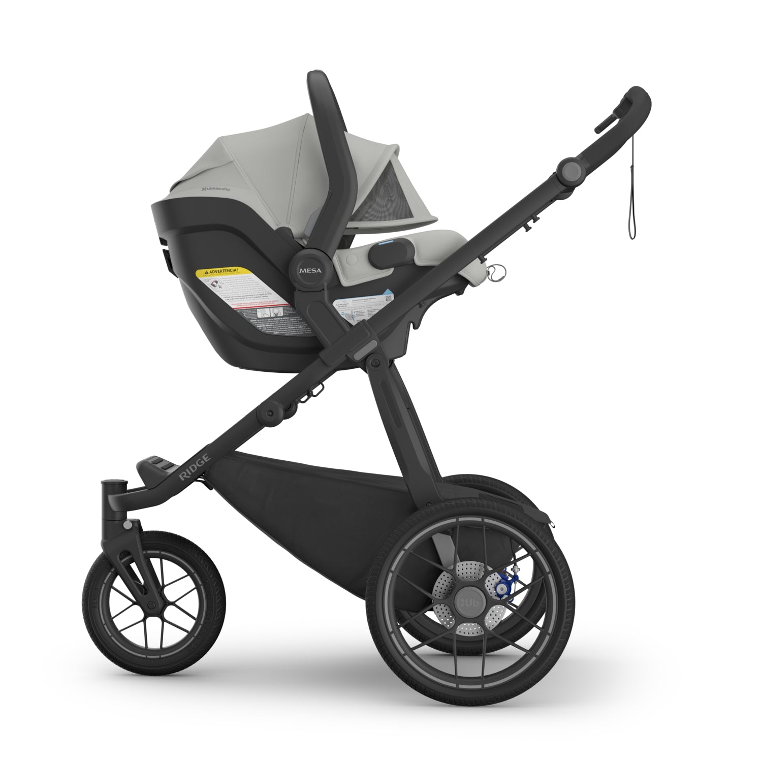 UPPAbaby Ridge® V2 + Mesa® V3 Travel System in Savannah