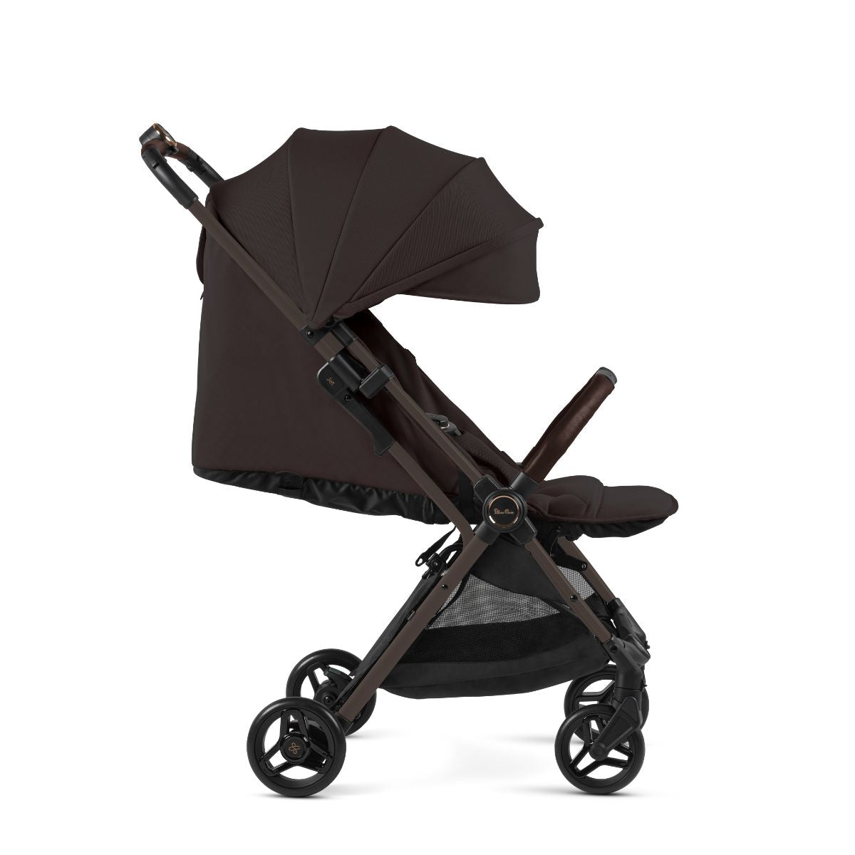 Silver Cross Jet 5 Super Compact Stroller in Ganache