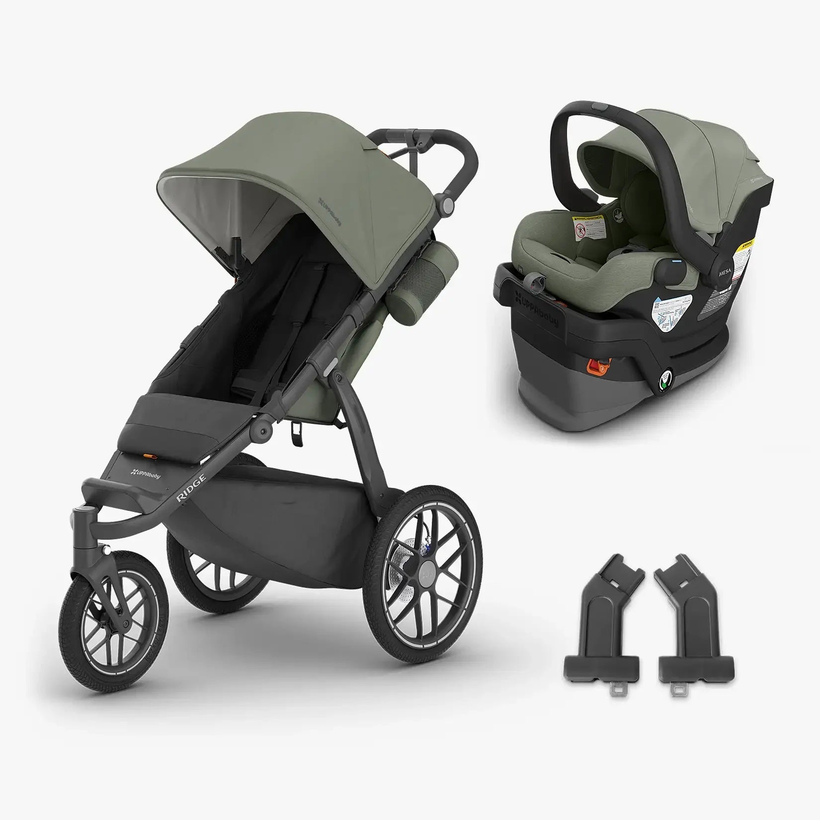 UPPAbaby Ridge® V2 + Mesa® V3 Travel System in Evelyn