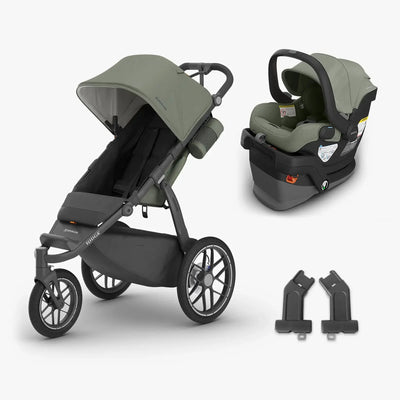 UPPAbaby Ridge® V2 + Mesa® V3 Travel System in Evelyn