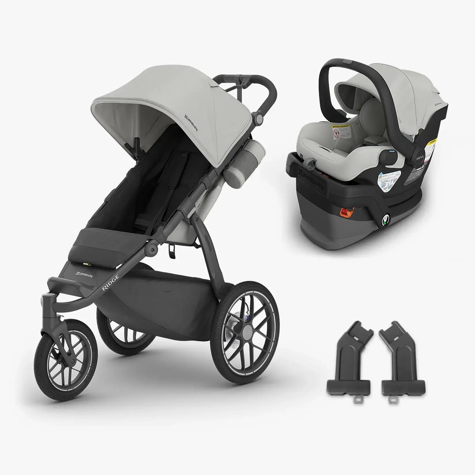 UPPAbaby Ridge® V2 + Mesa® V3 Travel System in Savannah