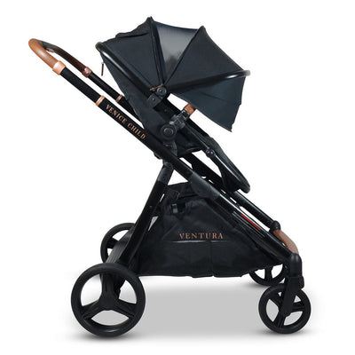 Venice Child Ventura Single to Double Sit-n-Stand Stroller- Package 1 in Twilight