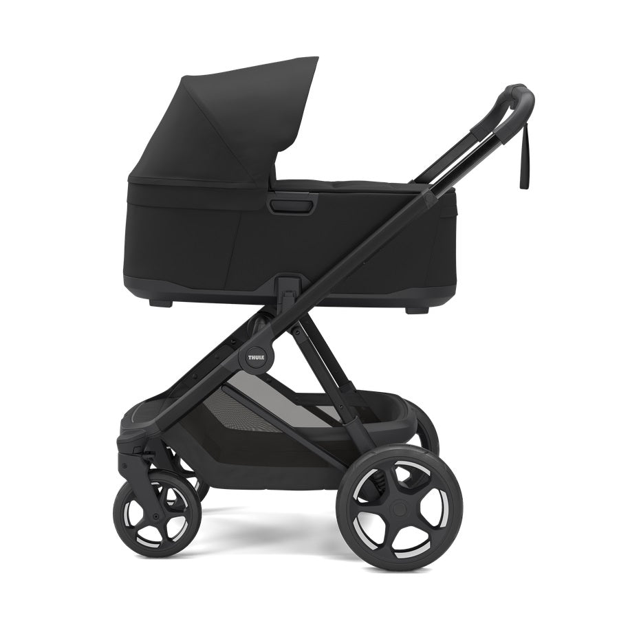 Thule Charm Stroller + Bassinet Bundle in Black
