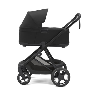 Thule Charm Stroller + Bassinet Bundle in Black