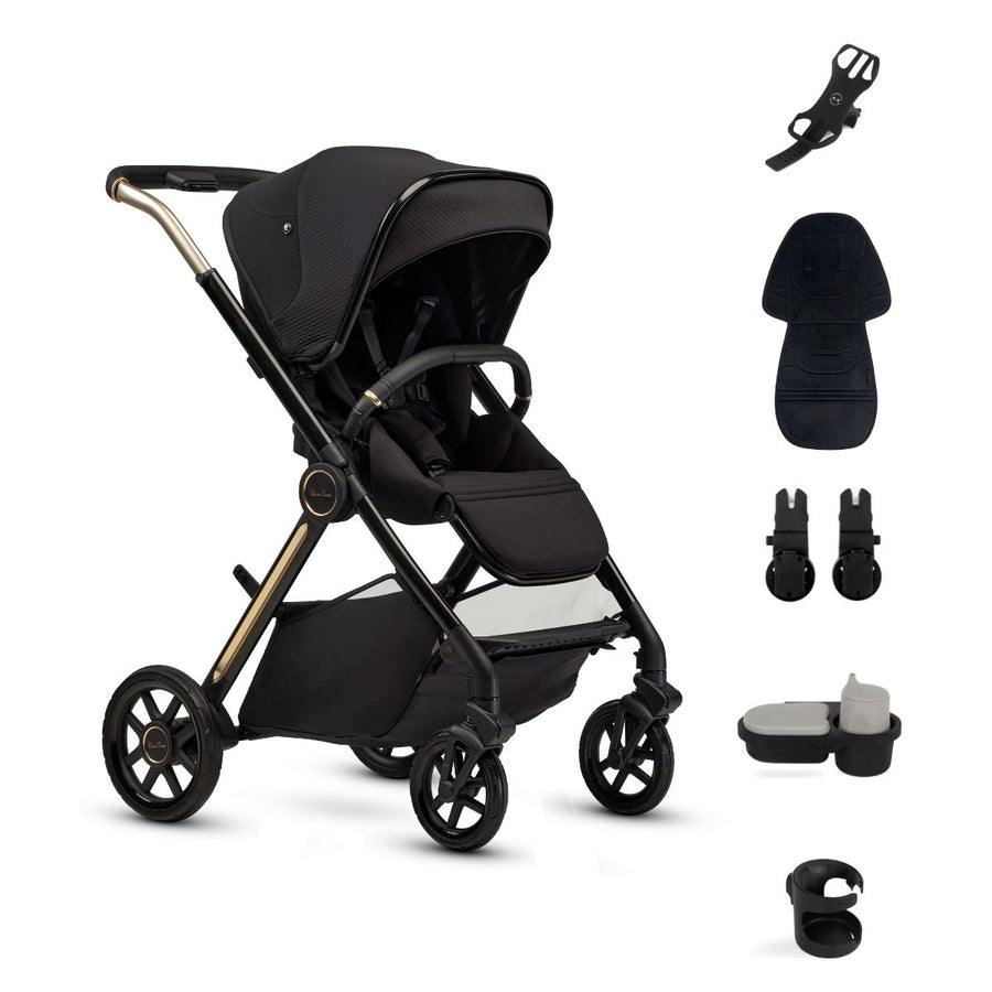Silver Cross Reef 2 Stroller Accessory Bundle 2025 Edition in Espresso