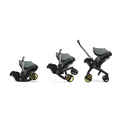 Doona™ Infant Car Seat/Stroller + Base in Slate Green