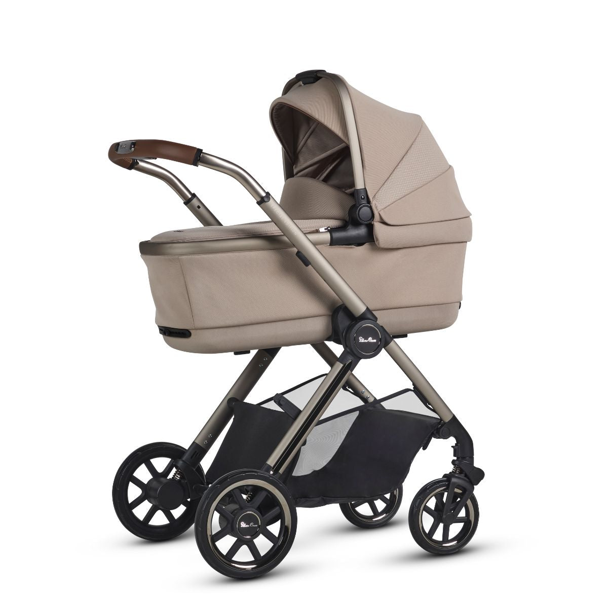 Silver Cross Reef 2 Stroller + Bassinet Bundle 2025 Edition in Frappe