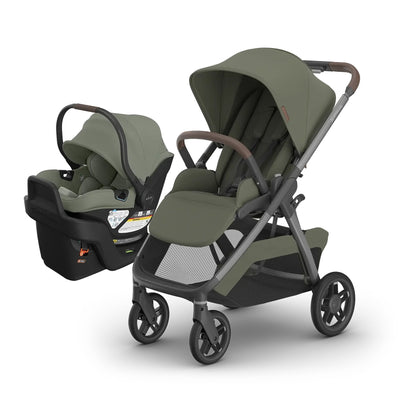 UPPAbaby KONA + ARIA V2 Travel System in Evelyn