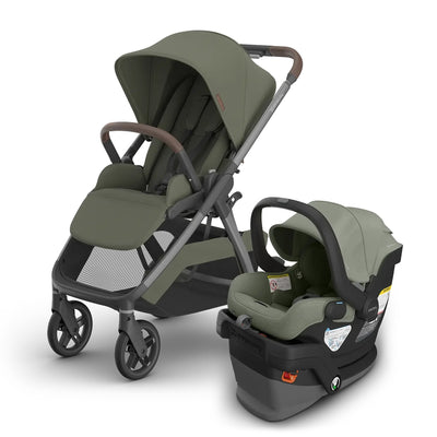 UPPAbaby KONA + MESA V3 Travel System in Evelyn