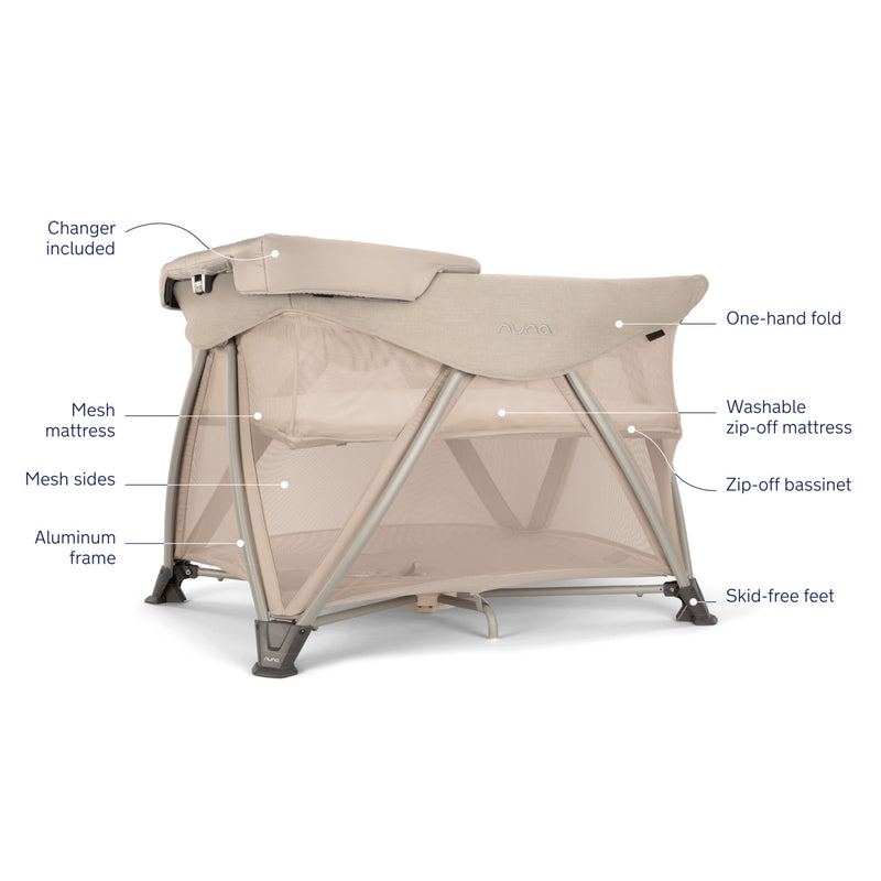 uppababy remi vs nuna sena Nuna SENA™ Aire Travel Crib + Changer