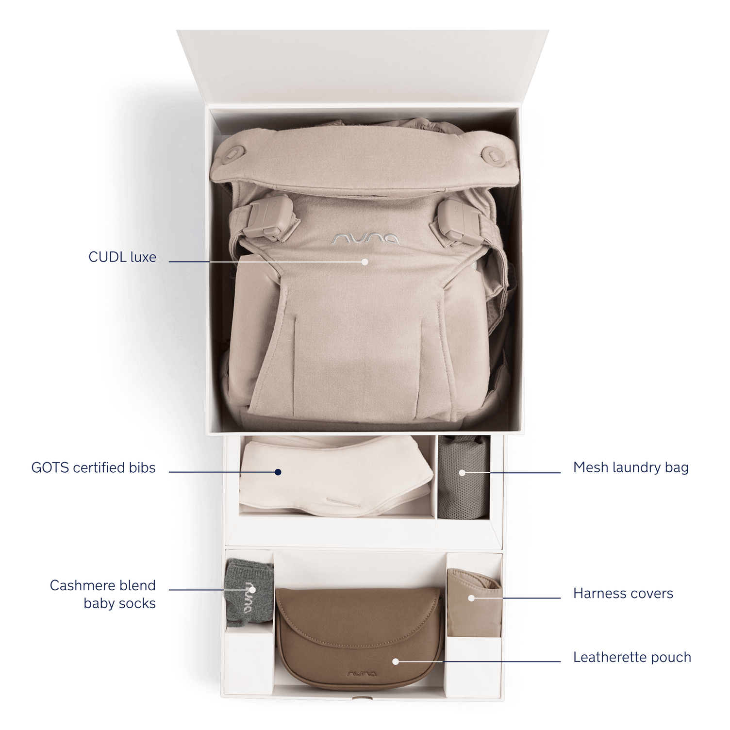 Nuna CUDL™ Luxe Baby Carrier