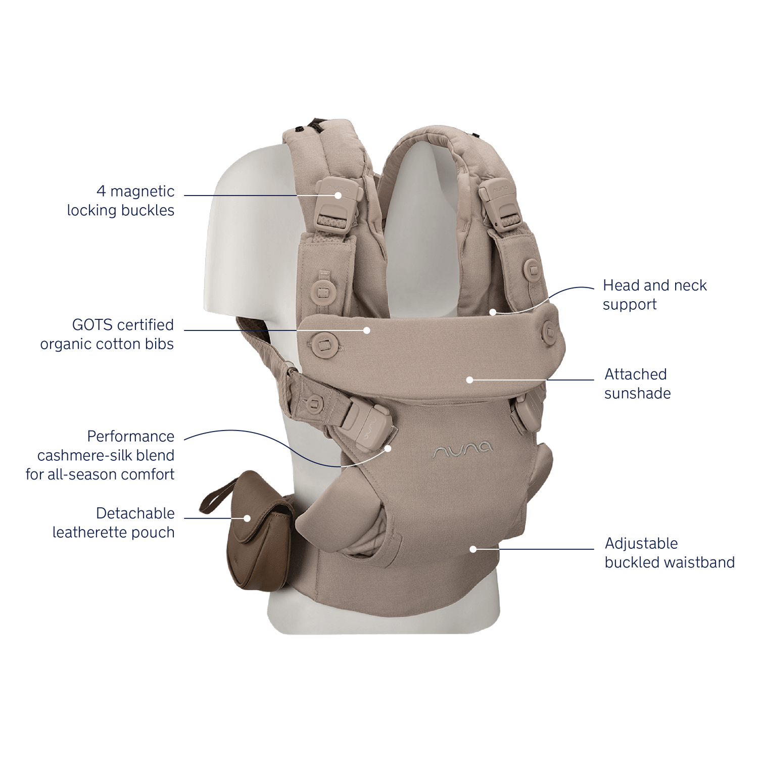Nuna CUDL™ Luxe Baby Carrier