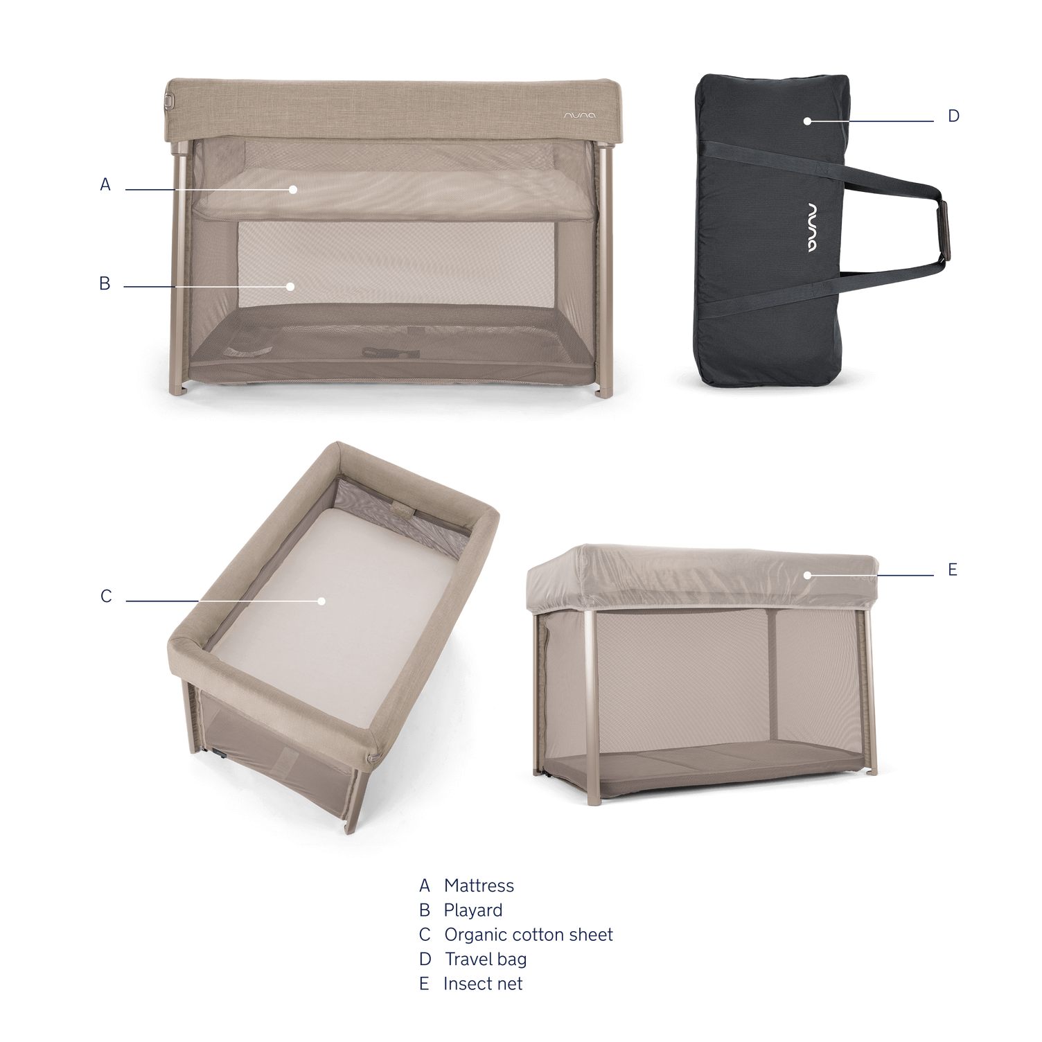 Nuna PAAL™ Playard + Travel Crib