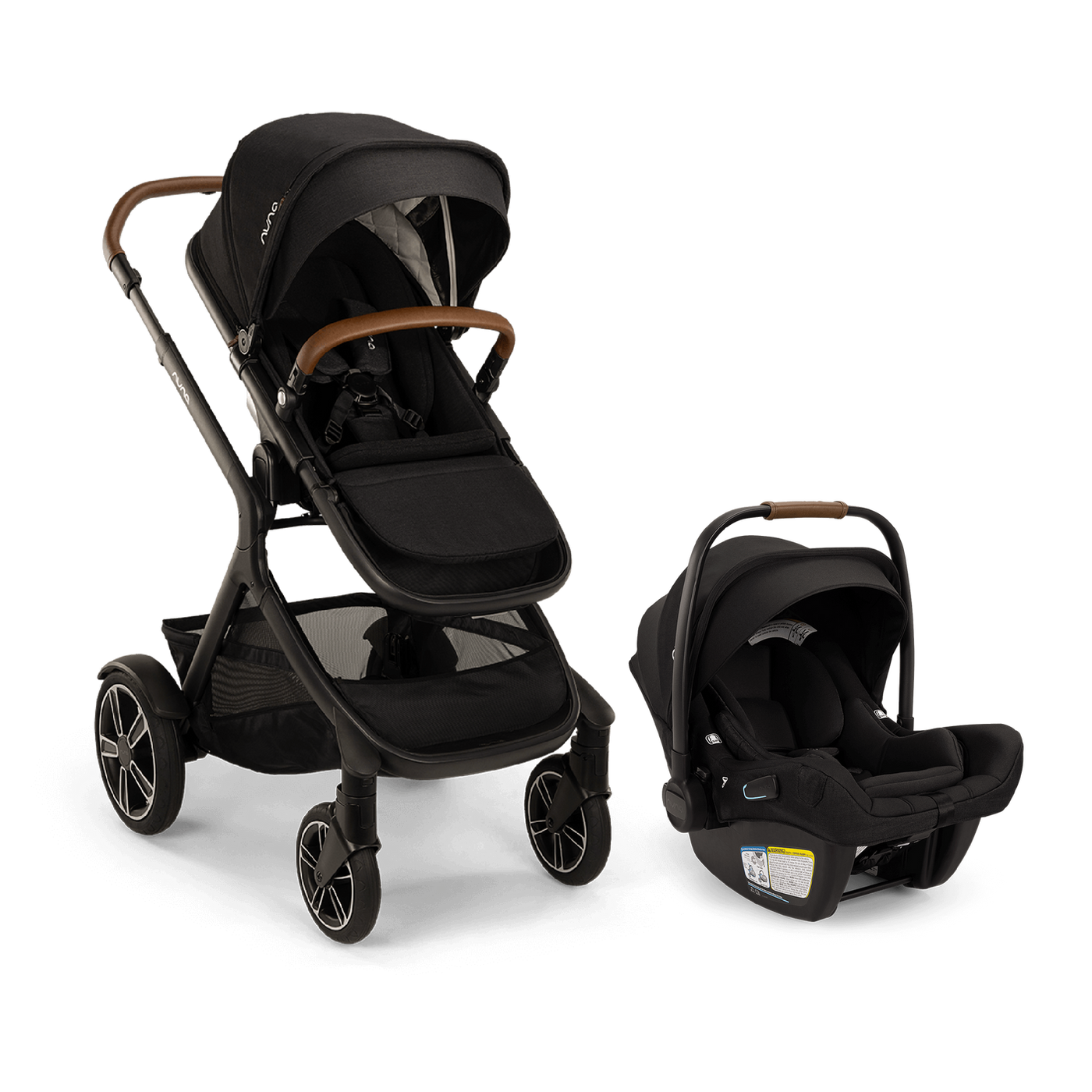 Nuna DEMI Grow Stroller Adapters Rain Cover Magnetic Buckle Little Folks NYC