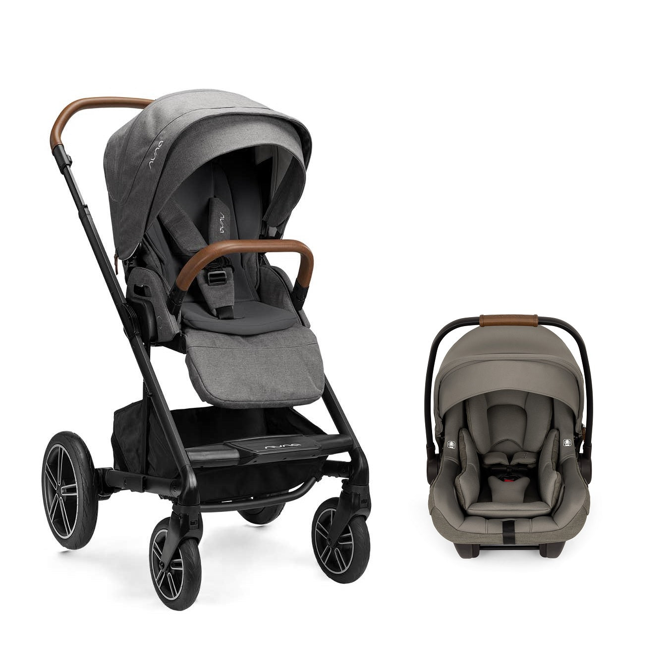 Nuna MIXX™ Next + PIPA™ Aire RX Travel System in Granite