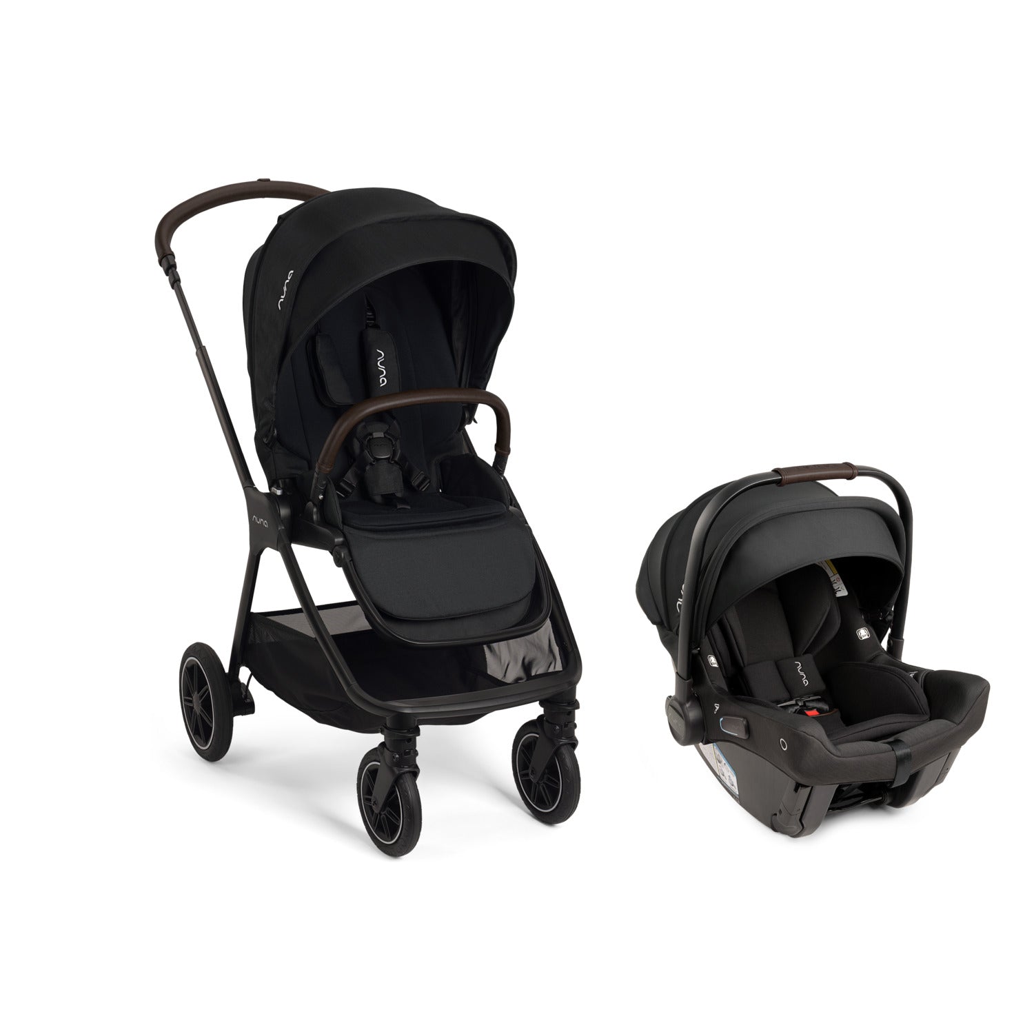 Nuna TRIV™ Next + PIPA™ Urbn Travel System in Caviar/Chocolate