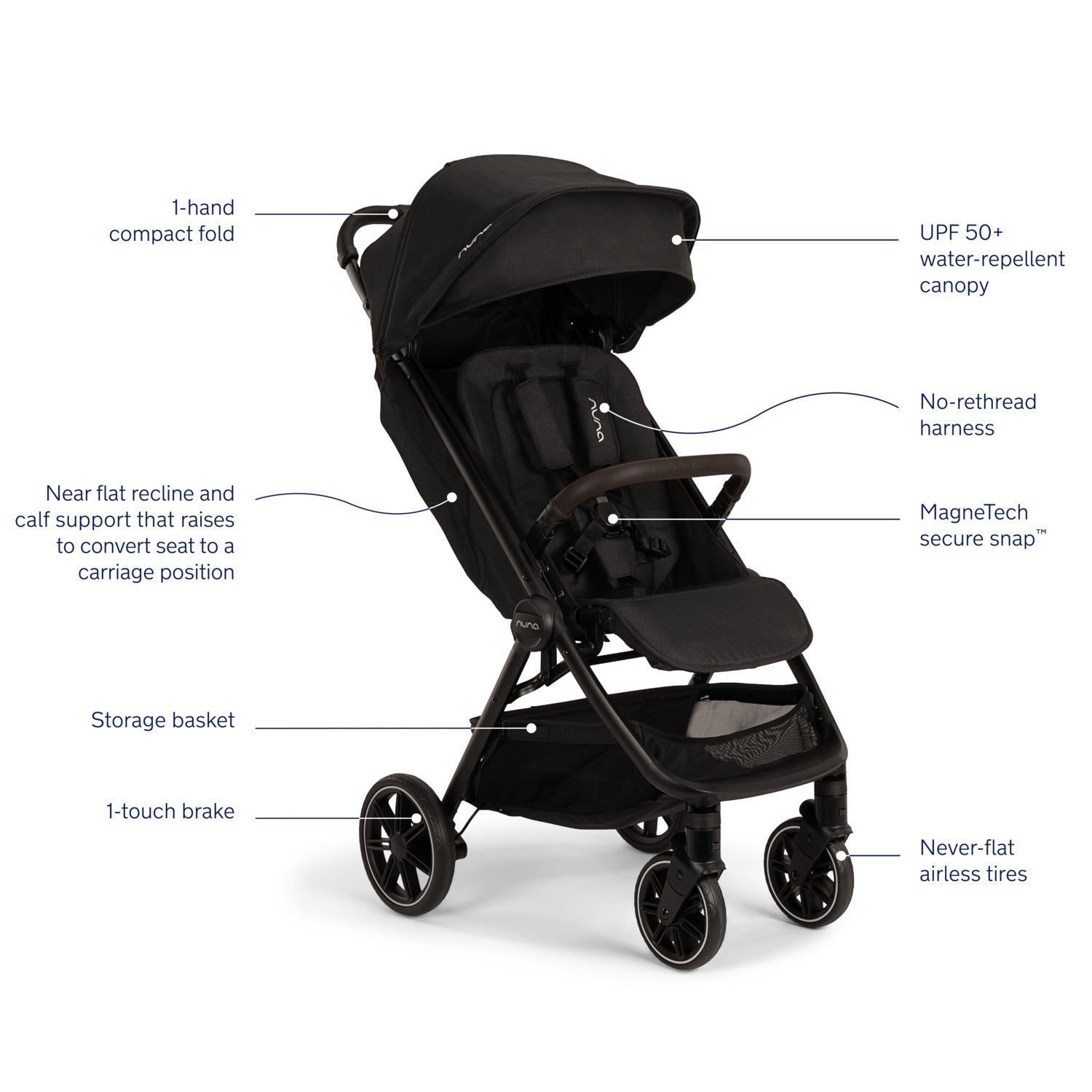 nuna lie flat stroller Nuna TRVL™ LX Stroller