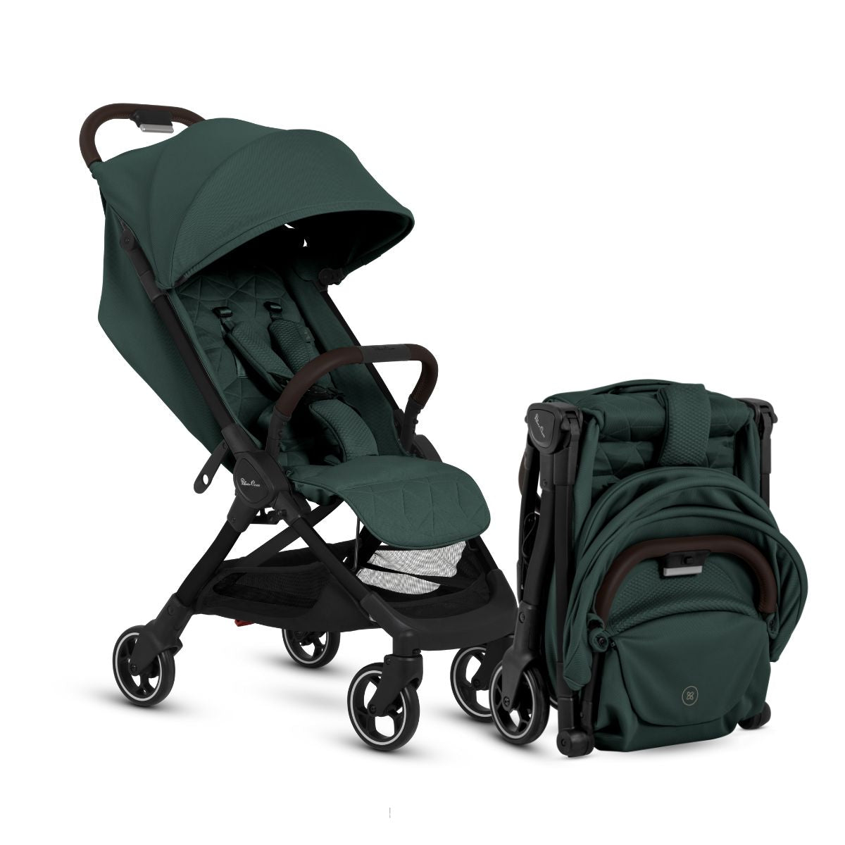Silver Cross Clic Super Compact Stroller in Conifer